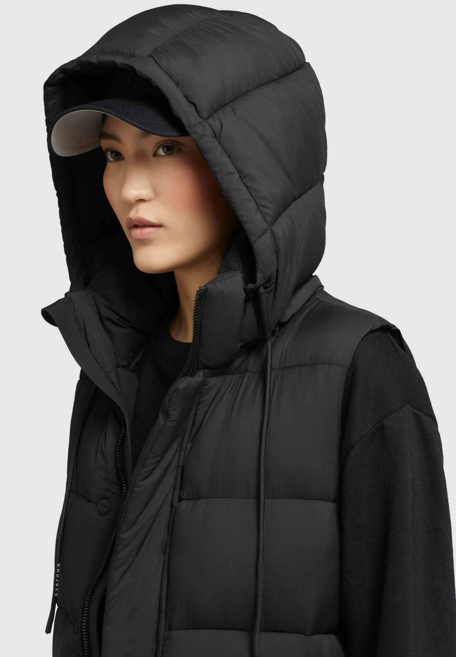 Khujo Tourin MattSmanicatoSchwarz Donna Giacche E Blazer KH121U14N-Q11 5 Khujo Tourin MattSmanicatoSchwarz Donna Giacche E Blazer KH121U14N-Q11 - immagine 5