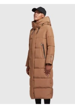 Khujo SoulaniCappotto InvernaleOcker Donna Cappotti KH121U13U-E11 -Delem baf32095dcae441fb253ed97758c2e4b