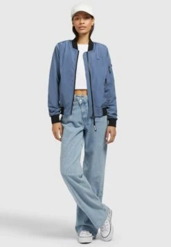 Khujo Stence2Giubbotto BomberBlau Donna Giacche E Blazer KH121G0E1-K11 -Delem bb7dcd82a2694227ac8bfceb70c860d1