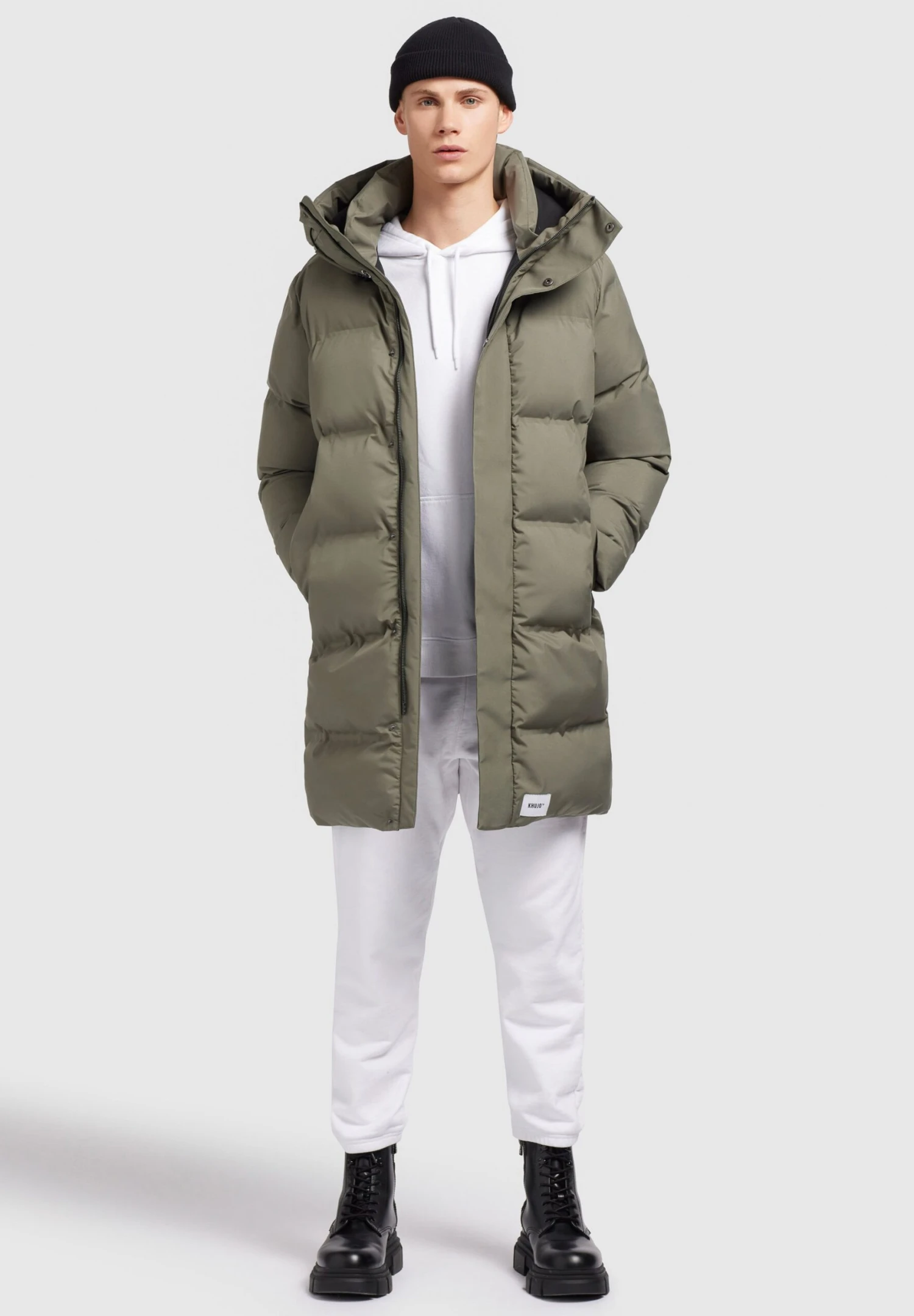 Khujo StankCappotto InvernaleHelloliv Uomo Cappotti KH122T0G3-M11 2 Khujo StankCappotto InvernaleHelloliv Uomo Cappotti KH122T0G3-M11 - immagine 2