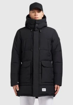 Khujo Mantel Vivas2Cappotto InvernaleSchwarz Uomo Cappotti KH122T0FP-Q11