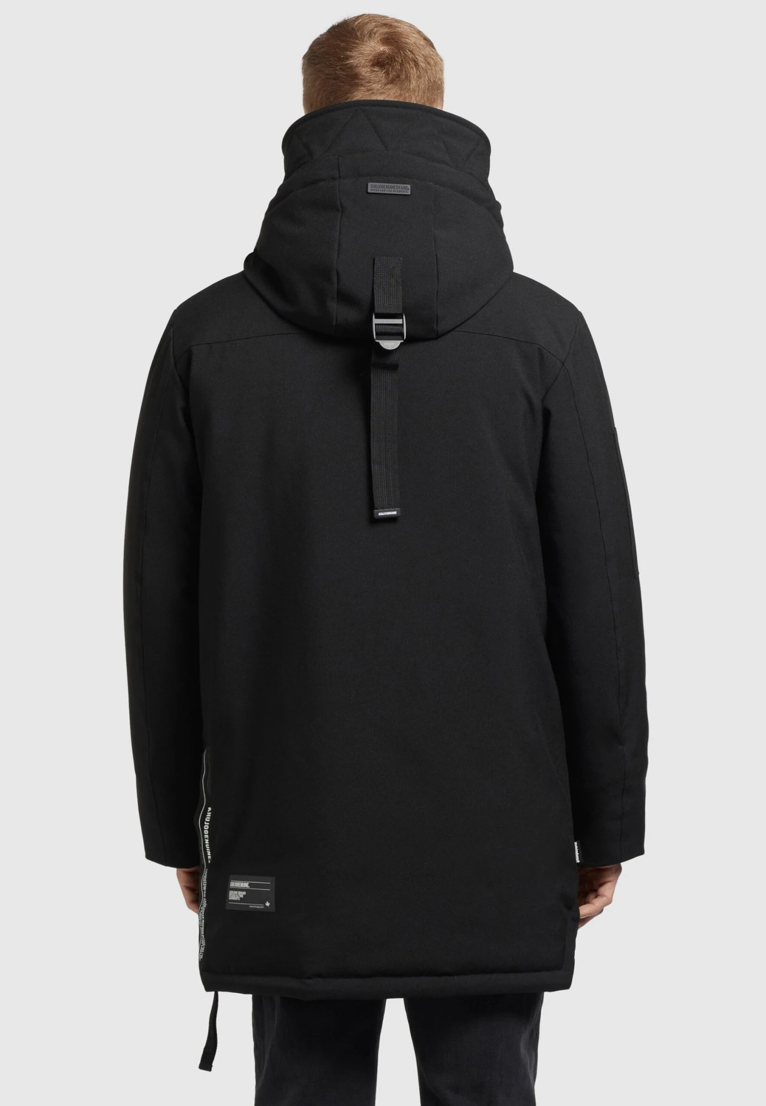 Khujo CarlCappotto InvernaleSchwarz Meliert Uomo Cappotti KH122T0DH-Q11 3 Khujo CarlCappotto InvernaleSchwarz Meliert Uomo Cappotti KH122T0DH-Q11 - immagine 3