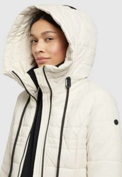 Khujo Casca2 PeachedCappotto InvernaleWeiß Donna Cappotti KH121U1BM-A11 -Delem bd3b96ae24e44eacbfa9177c71166e2a