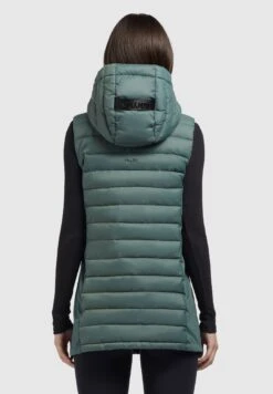 Khujo Weste Becca MattSmanicatoKupfergrün Donna Giacche E Blazer KH121U18P-L11 -Delem be10709fa5e84e40bc3c7434fa28d315