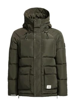 Khujo JediGiacca InvernaleOlivgrün Uomo Giacche KH122T0DX-N11 -Delem bf3608d19b8148da9bf40c5848e3be13