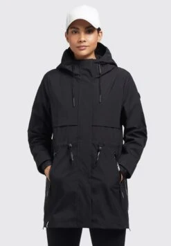 Khujo Zoni - Parka - Schwarz -Delem bf95dc30c3f94c4d9dae19ee4015cf99