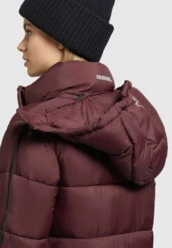 Khujo Julina MattCappotto InvernaleDunkelrot Donna Cappotti KH121U14M-G11 -Delem bfe00d45bc554e56b4a8e1190dd455ad