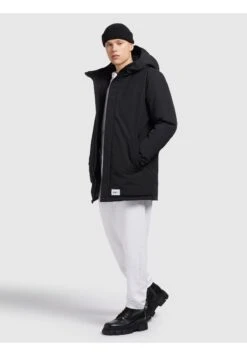 Khujo HannCappotto InvernaleSchwarz Uomo Cappotti KH122T0FG-Q11 14 Khujo HannCappotto InvernaleSchwarz Uomo Cappotti KH122T0FG-Q11 -Delem bff2f46c674549d985deff6563c4354c