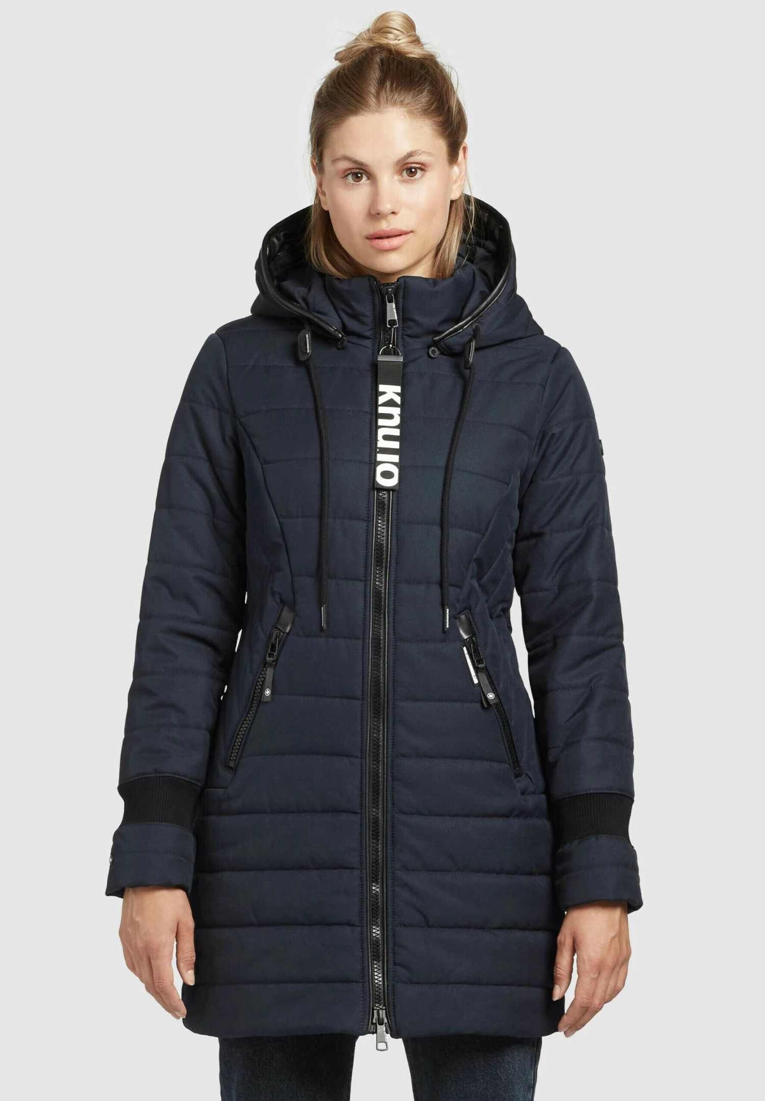 Khujo Shine2 StructuredCappotto InvernaleDunkelblau Donna Cappotti KH121U11H-K11 1 Khujo Shine2 StructuredCappotto InvernaleDunkelblau Donna Cappotti KH121U11H-K11