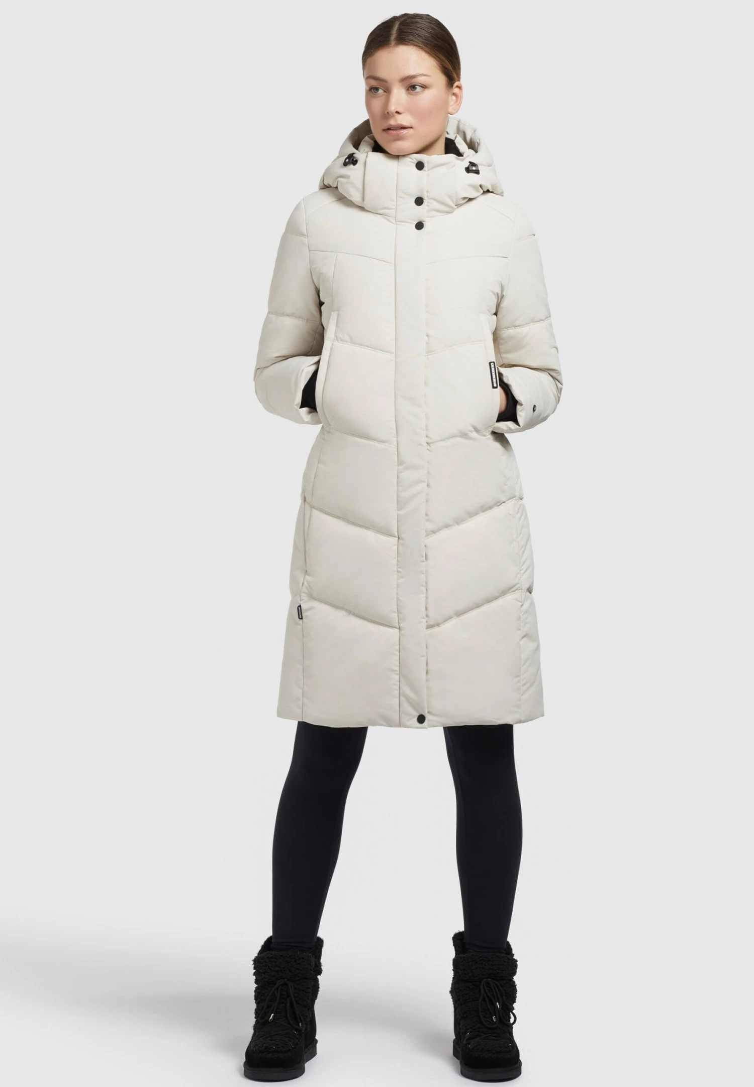Khujo Limetta2Cappotto InvernaleWeiß Donna Cappotti KH121U1A8-A11 2 Khujo Limetta2Cappotto InvernaleWeiß Donna Cappotti KH121U1A8-A11 - immagine 2