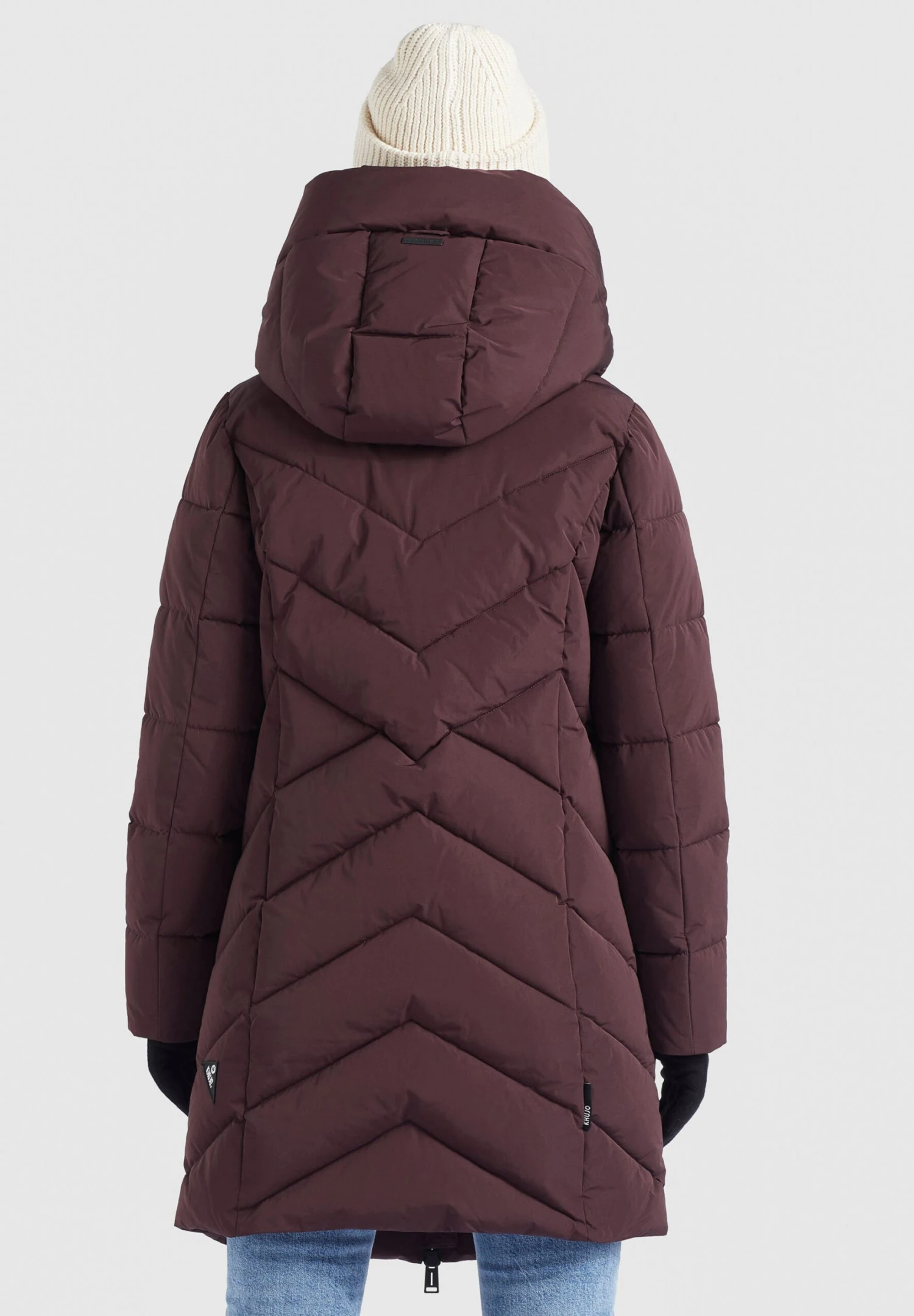 Khujo SuvaCappotto InvernaleWeinrot Donna Cappotti KH121U12O-G11 3 Khujo SuvaCappotto InvernaleWeinrot Donna Cappotti KH121U12O-G11 - immagine 3