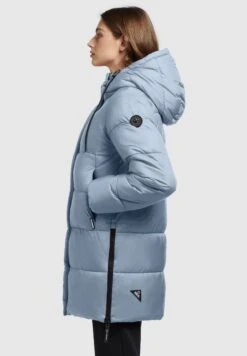 Khujo FraneeCappotto InvernaleHellblau Donna Cappotti KH121U16A-K11 -Delem c1502ce4a5014cf8ad352e39b7a34159