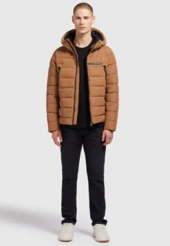 Khujo Milow - Giacca Invernale - Beige -Delem c1a3cc6dcfad441e88655305d6605e76