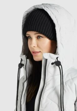 Khujo Elessa2Cappotto InvernaleHellgrau Donna Cappotti KH121U103-C11 -Delem c219a007de4a4c6c8930df751e6ad14b