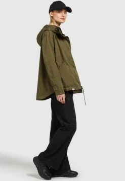 Khujo FripsGiacca Da Mezza StagioneDunkeloliv Donna Giacche E Blazer KH121G0DE-N11 -Delem c2f14c3c457848ddbf9568cc1cc53252