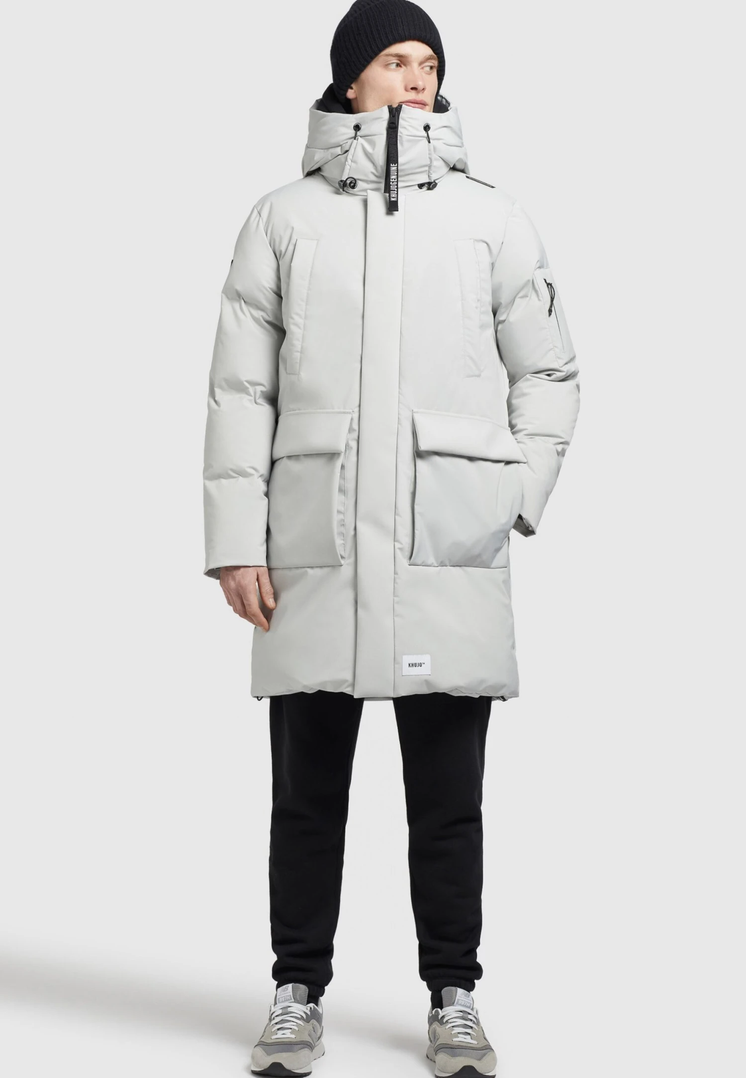 Khujo ChesterCappotto InvernaleHellgrau Uomo Cappotti KH122T0DG-C11 2 Khujo ChesterCappotto InvernaleHellgrau Uomo Cappotti KH122T0DG-C11 - immagine 2