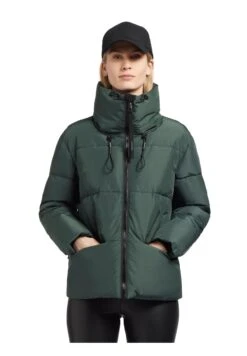 Khujo FlaraGiacca InvernaleBlaugrün Donna Giacche E Blazer KH121U1A5-M11 -Delem c38421f0756a41df8e2f85ae7854aec8