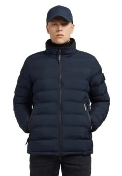Khujo Jacke Hagen Matt - Giacca Invernale - Dunkelblau -Delem c3fcbae7d20349fb882cc689306b3b29