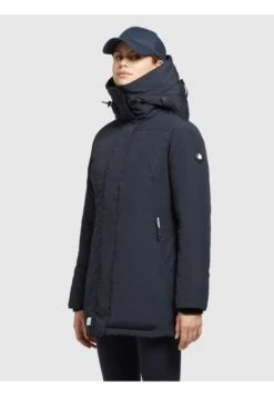 Khujo KandaCappotto InvernaleDunkelblau Donna Cappotti KH121U15Z-K11 -Delem c54074aee7954b79bd3f6de1289c7ee4