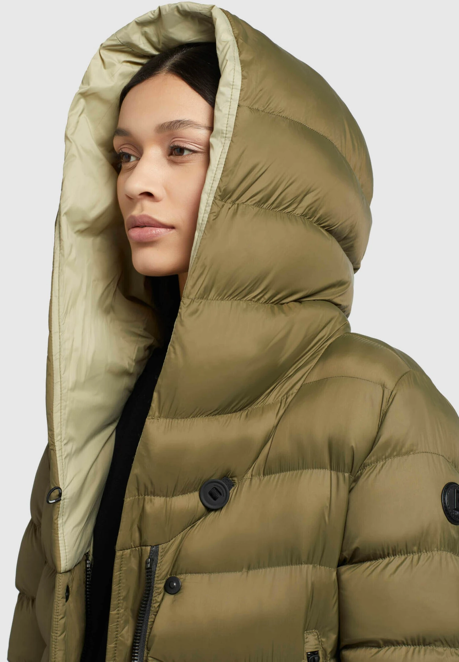 Khujo Teiva SoftCappotto InvernaleOliv Donna Cappotti KH121U1BO-N11 5 Khujo Teiva SoftCappotto InvernaleOliv Donna Cappotti KH121U1BO-N11 - immagine 5