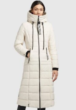 Khujo Casca2 PeachedCappotto InvernaleWeiß Donna Cappotti KH121U1BM-A11
