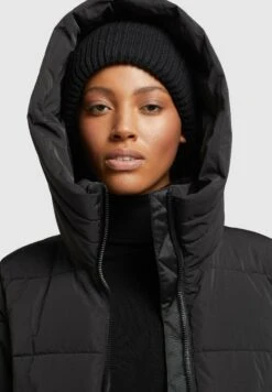 Khujo NavassaCappotto InvernaleSchwarz Donna Cappotti KH121U13M-Q11 -Delem c6b3887f266941cf8332168e72c4345e