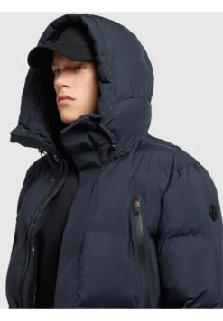Khujo MorseCappotto InvernaleDunkelblau Uomo Cappotti KH122T0FQ-K11 -Delem c6d2fdf9af9e49a3ac8eac0b068fb36e