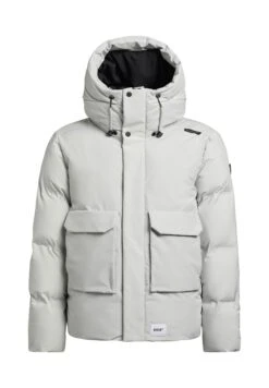 Khujo HintoGiacca InvernaleHellgrau Uomo Giacche KH122T0G0-C11 -Delem c6e71181fe134d61a92c7be1977322d2