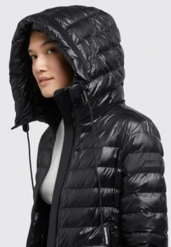 Khujo Lovina4 ShinyGiacca Da Mezza StagioneSchwarz Donna Giacche E Blazer KH121U18J-Q11 -Delem c72409bc6dd247718bb405e20a87d019