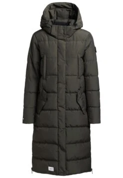 Khujo KleoCappotto InvernaleDunkeloliv Donna Cappotti KH121U15Q-N11 -Delem c7e758e5eae247938a496629588e102e
