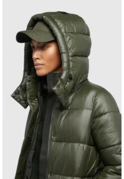 Khujo Emoria ShinyCappotto InvernaleDunkelgrun Donna Cappotti KH121U17O-M11 -Delem c8101a5bc90c465c8277ae976d168740