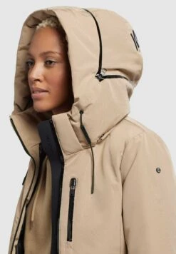Khujo FranCappotto InvernaleBeige Donna Cappotti KH121U1CY-B11 -Delem c8b7529d53f54b539daf501c91a7164d