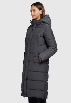 Khujo KleoCappotto InvernaleDunkelgrau Donna Cappotti KH121U15Q-C11 -Delem c8e96caefdbe456e883e93cb38e0f080