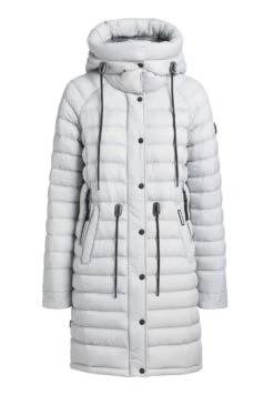 Khujo Mantel Niana ShineCappotto InvernaleHellgrau Donna Cappotti KH121U0YO-C11 -Delem c9b379bc316448d3a331f30443e8eecb