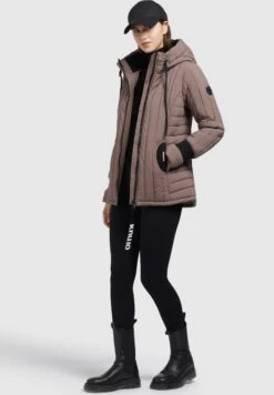 Khujo Tweety Prime - Giacca Invernale - Taupe -Delem c9ec5a4186fa421cb5b197c0bcbe1166