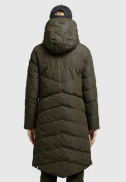 Khujo HubaCappotto InvernaleDunkelgrün Donna Cappotti KH121U15R-M11 -Delem c9ff7d36a55e4429af1b458875544884