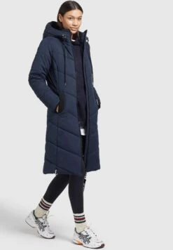 Khujo Aribay2 Peached - Cappotto Invernale - Dunkelblau -Delem ca04640aa0d94bfdbb30b08e0897a3f0