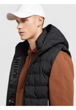 Khujo Weste Berd MattSmanicatoSchwarz Uomo Giacche KH122T0G5-Q11 -Delem ca69240c3ef44b5b922c1be25243c13a