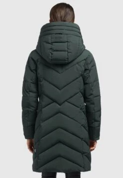 Khujo ForminCappotto InvernaleDunkelgrün Donna Cappotti KH121U19K-M12 -Delem caa09250559a4516a18b0e4a6077a67c