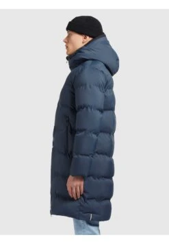 Khujo CaiusCappotto InvernaleDunkelblau Uomo Cappotti KH122T0G1-K11 -Delem cc26a3c886ac4a66b5380113f9addda0