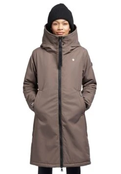 Khujo Mantel Yaak2 - Cappotto Invernale - Taupe -Delem cd4cce43de4e4a94a13572ae325570fa