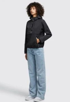 Khujo Elita - Giacca A Vento - Schwarz -Delem ce015e676aa84b7aabfed9491e3cec7b