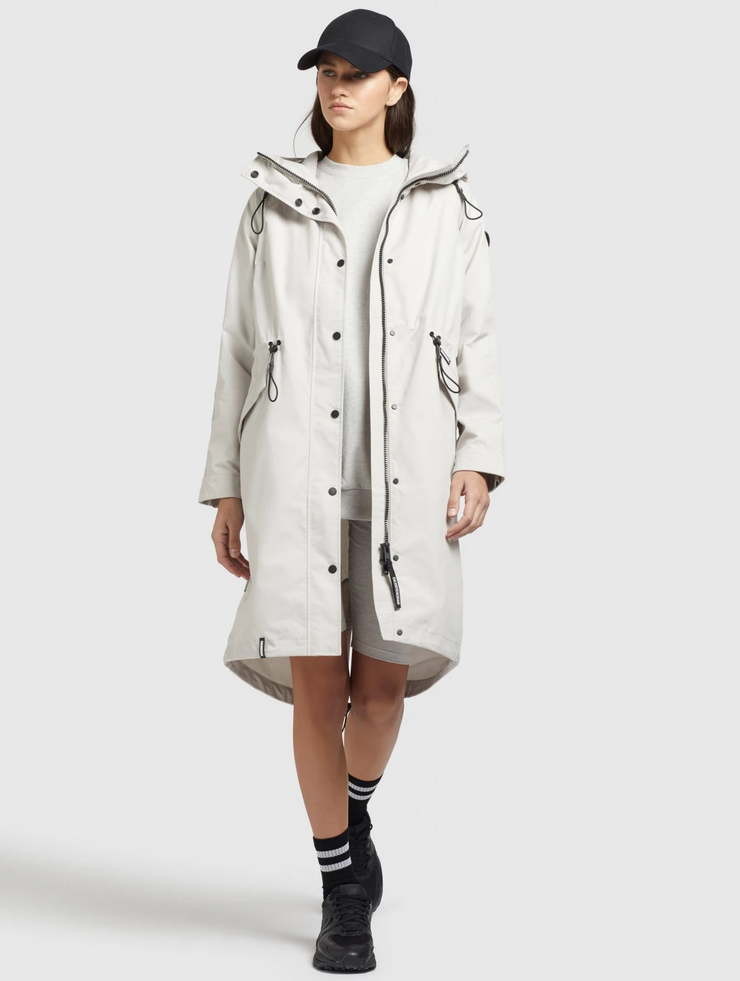 Khujo MarniaParkaHellgrau Donna Cappotti KH121U135-C11 6 Khujo MarniaParkaHellgrau Donna Cappotti KH121U135-C11 - immagine 6