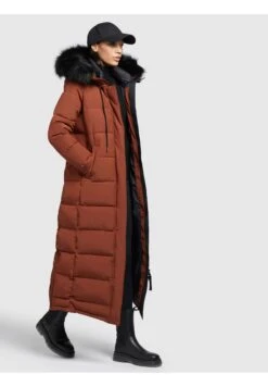 Khujo Marana Cappotto InvernaleRotbraun Donna Cappotti KH121U1AV-O11 -Delem ce5d9a4926b04898931dc7f7ab4729a6
