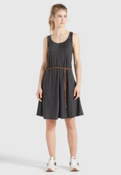 Khujo PadmaVestito Di MaglinaDunkelgrau Meliert Donna Vestiti KH121C0D8-C11 -Delem cef18f2ef6f344faba9b9b5036b2ed44