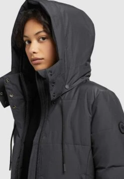 Khujo ViolaCappotto InvernaleDunkelgrau Donna Cappotti KH121U1AL-C11 -Delem cf5c4a224e3347ff98c98c5b103f0124