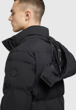 Khujo Major - Cappotto Invernale - Schwarz -Delem cfb369f2631148edba28f4694a39e5e3