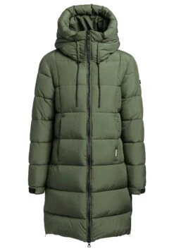 Khujo YoumaCappotto InvernaleOlivgrün Donna Cappotti KH121U153-N11 -Delem d069cf5f6cb247feae722074b39252fc