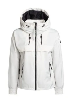 Khujo Blair2Giacca LeggeraNaturweiß Donna Giacche E Blazer KH121U17X-A11 -Delem d06dcec5b3e34022b6f41ac9aa894fd3