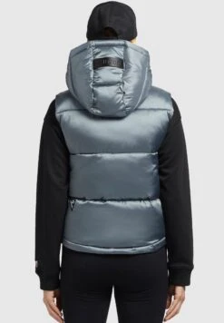 Khujo InnaSmanicatoGraublau Donna Giacche E Blazer KH121U1BS-K11 -Delem d0f71dd08dde4e86b582eb341241a802